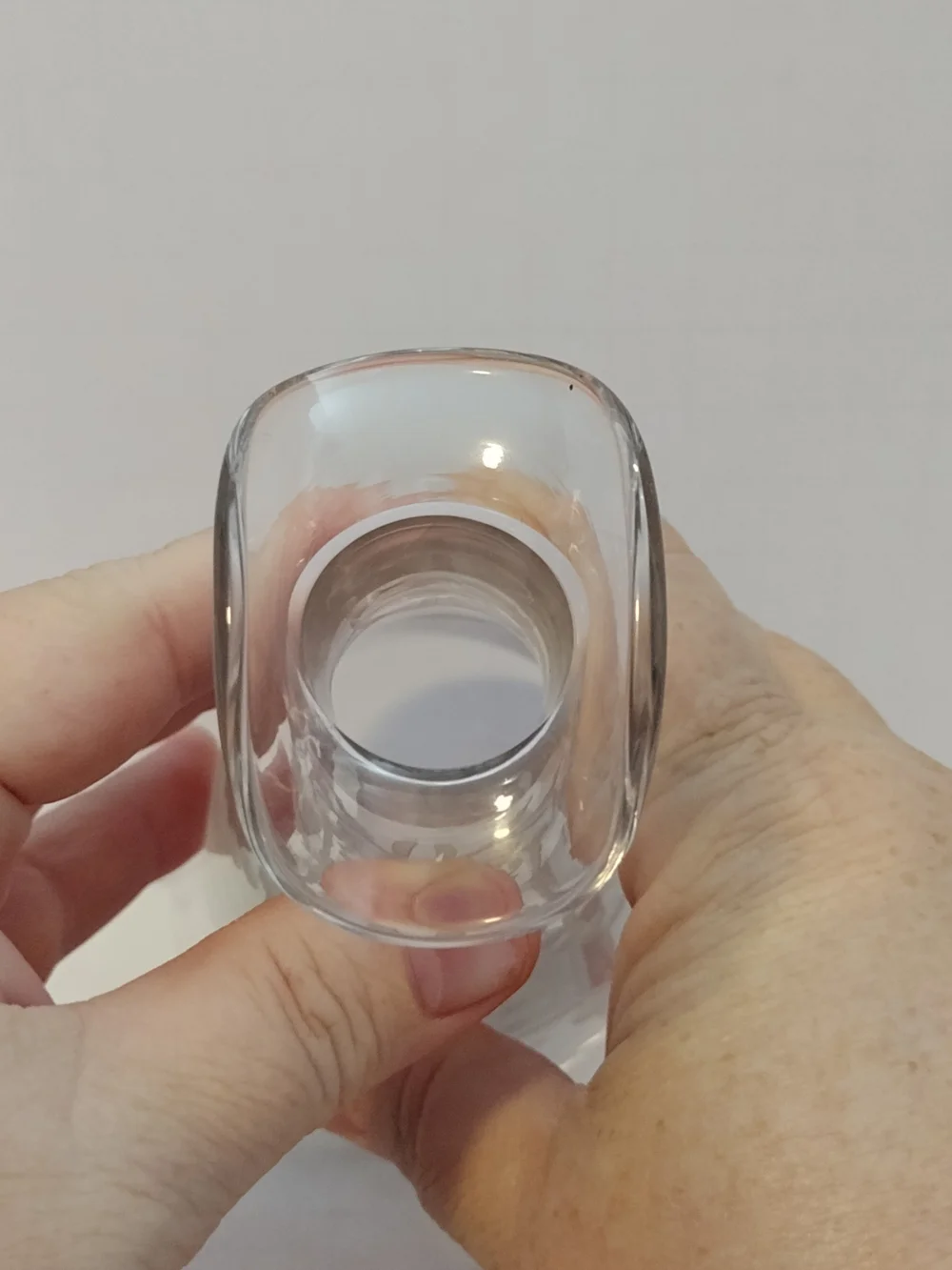Etched Clear Glass Decanter Carafe For Vinager And Oil